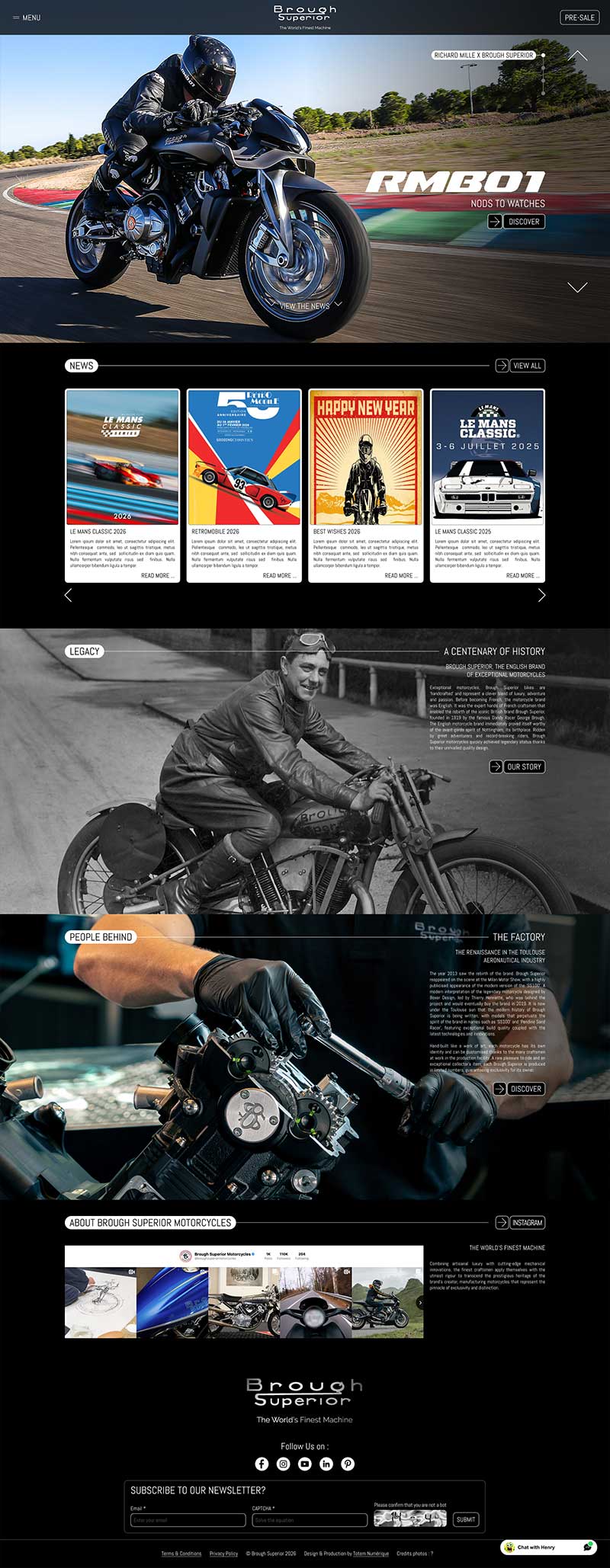 Brough Superior Motorcycles